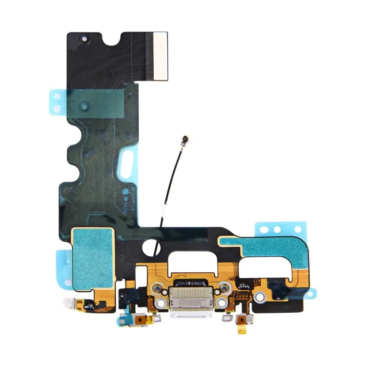 Oplaadpoort- en audio-flexkabel voor iPhone 7 (wit)