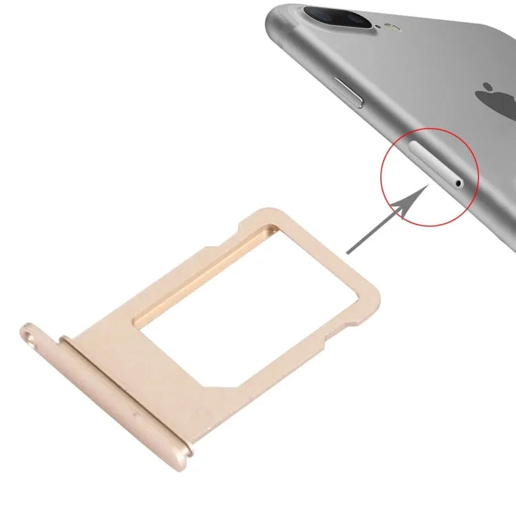 SIM-kaarthouder voor iPhone 7 Plus (goud)