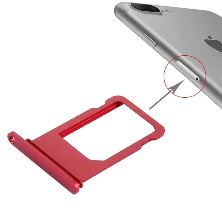 SIM-kaarthouder voor iPhone 7 Plus (rood)