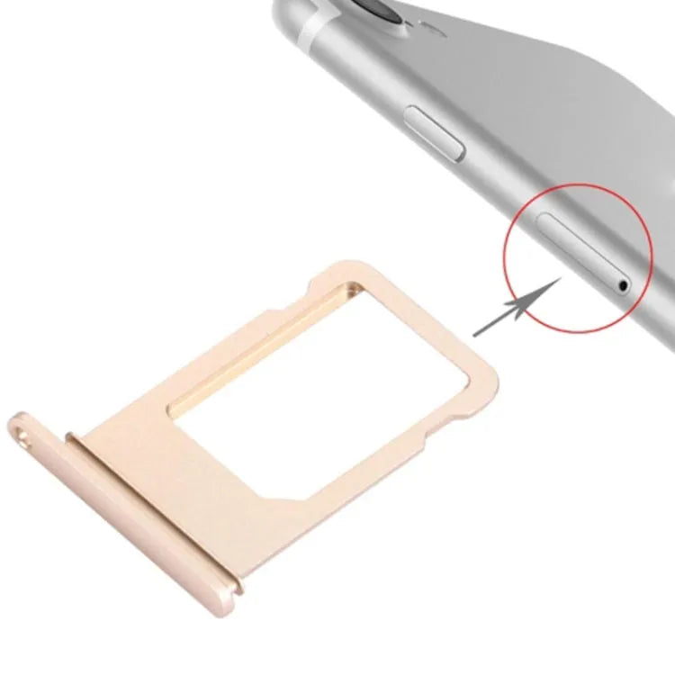 SIM-kaarthouder voor iPhone 7 (goud)