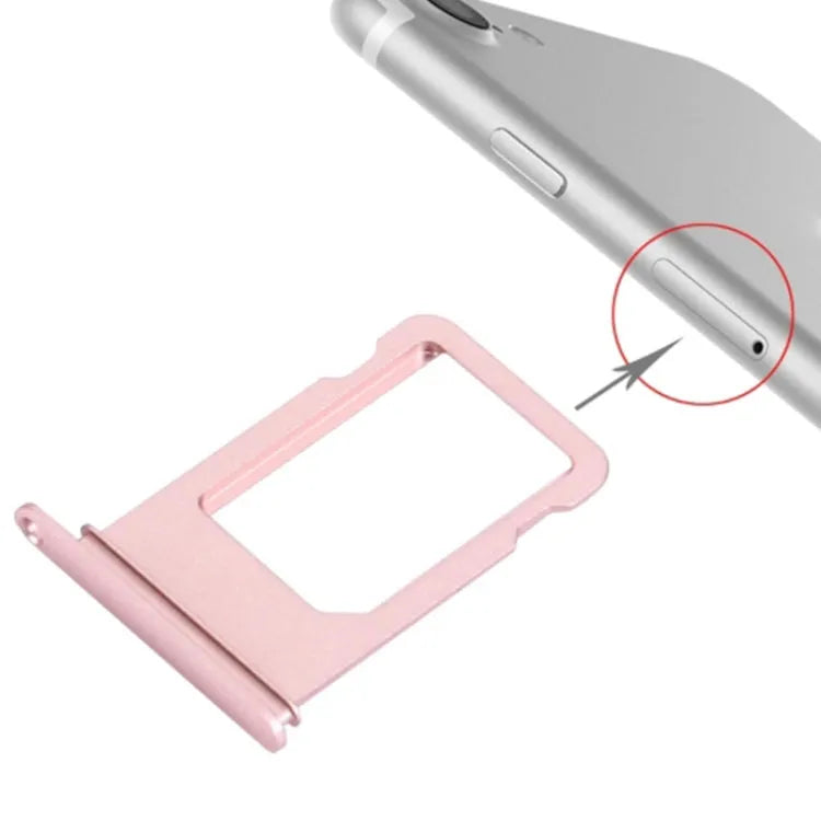 SIM-kaarthouder voor iPhone 7 (roségoud)