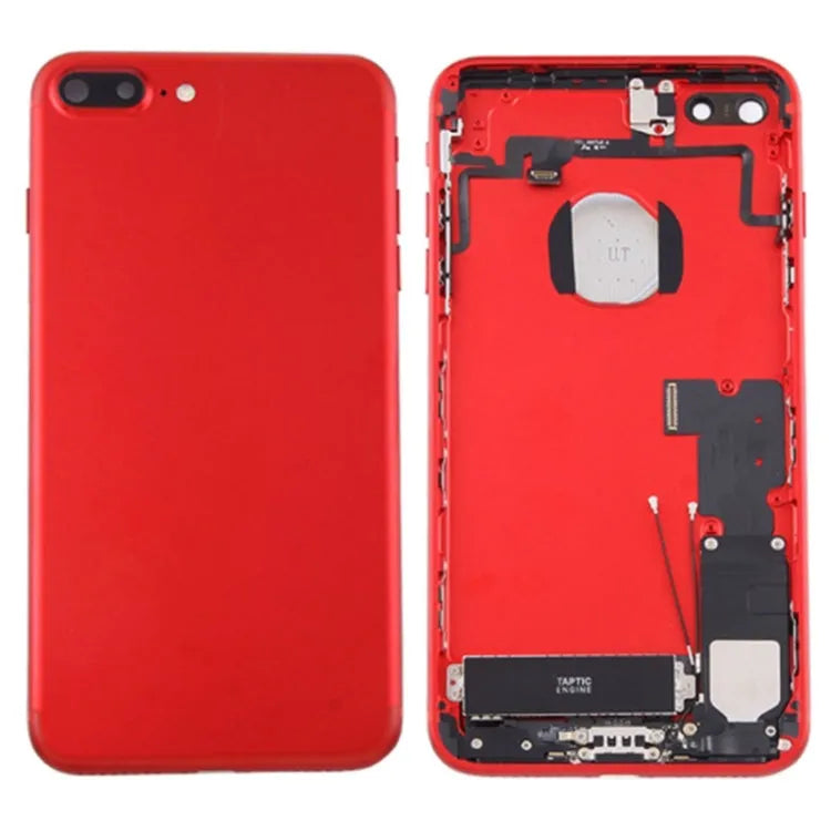 Batterij-achterklep met kaartlade voor iPhone 7 Plus (rood)