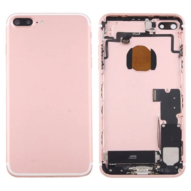 Batterij-achterklep met kaartlade voor iPhone 7 Plus (roségoud)