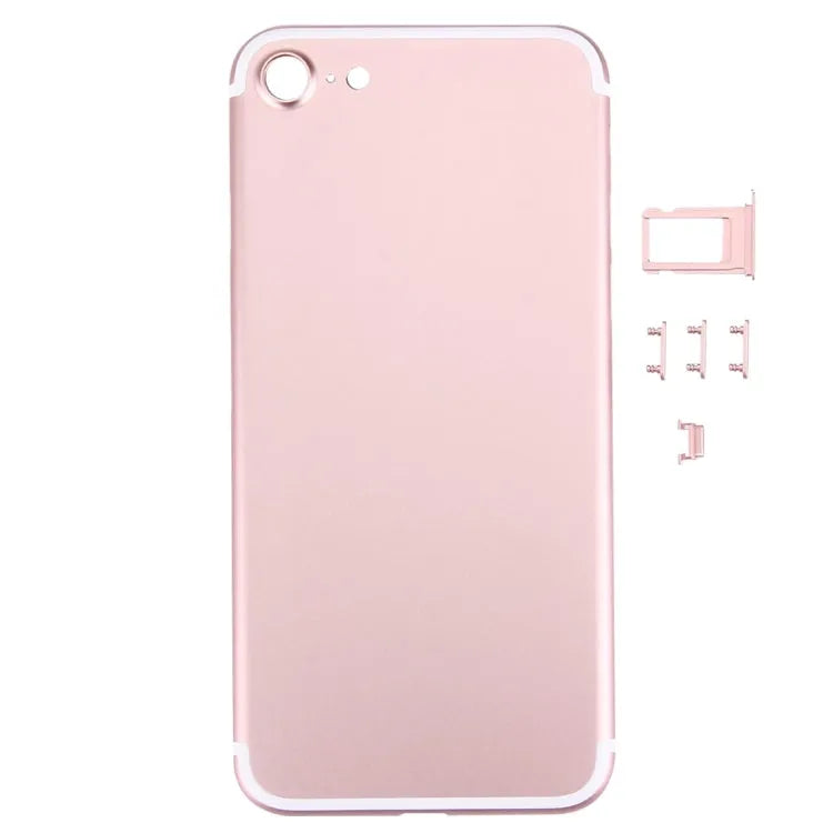 Complete behuizing 5-in-1 voor iPhone 7 (roségoud)