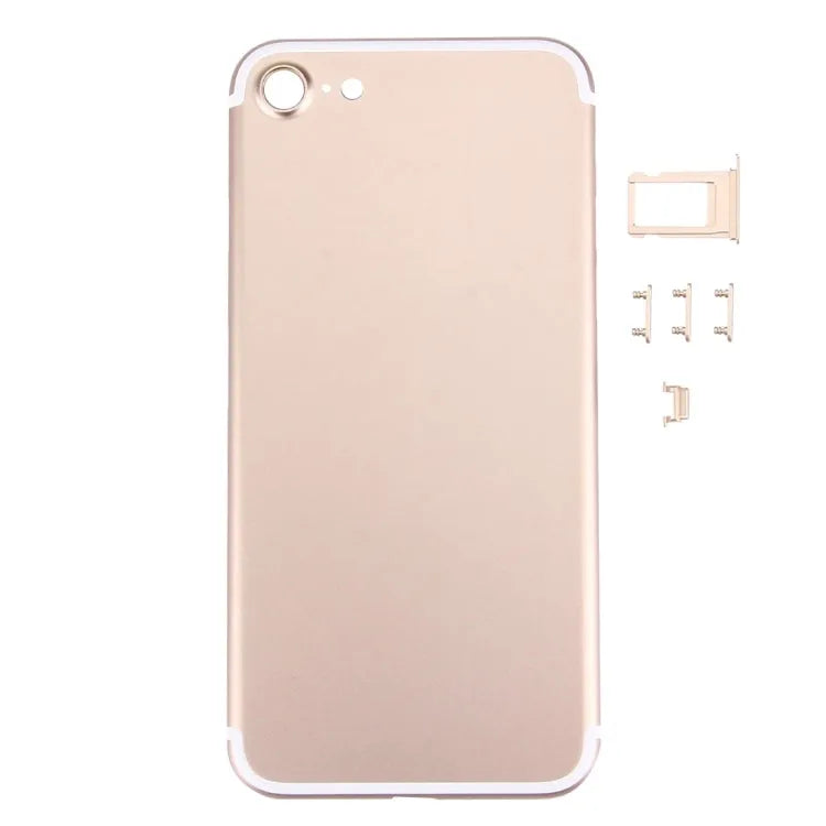 Complete behuizing 5-in-1 voor iPhone 7 (goud)