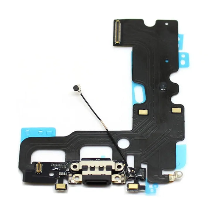 Oplaadpoort- en audio-flexkabel voor iPhone 7 (zwart)