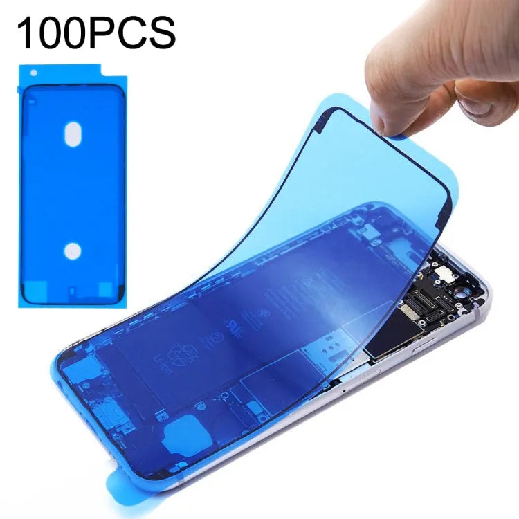 Waterdichte LCD-frame plakrand stickers voor iPhone 7 (100 stuks)