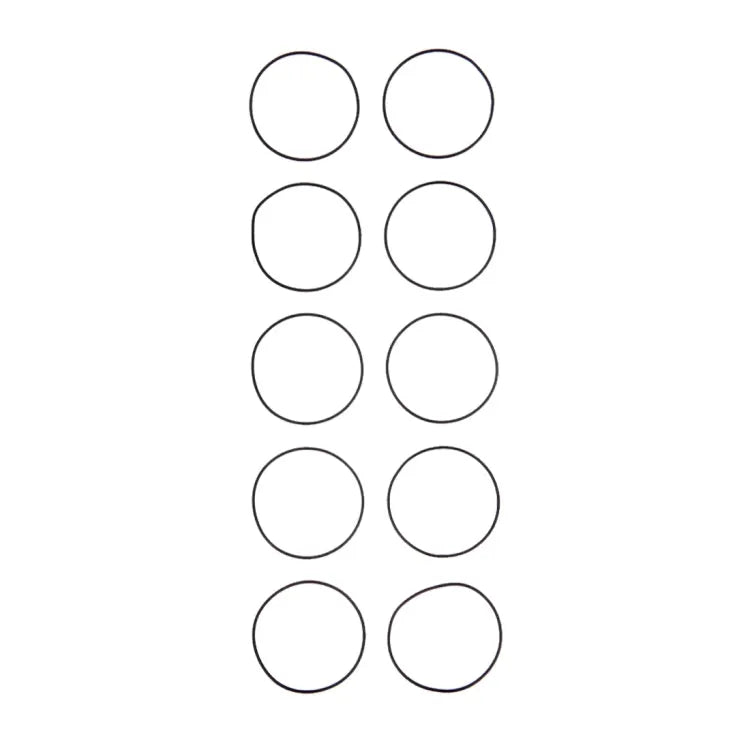 Homeknop rubber pads voor iPhone 7 Plus / 7 (10 stuks)