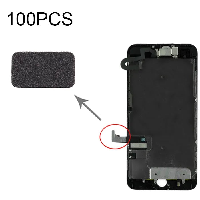 100 stuks flex-kabel wattenschijfjes voor iPhone 7 Plus LCD-scherm
