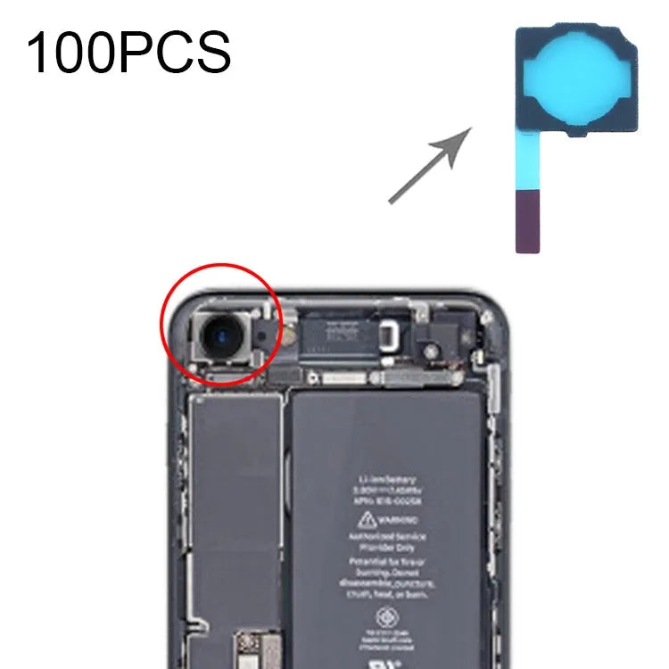 Stofdichte schuimpads achtercamera voor iPhone 7 (100 stuks)
