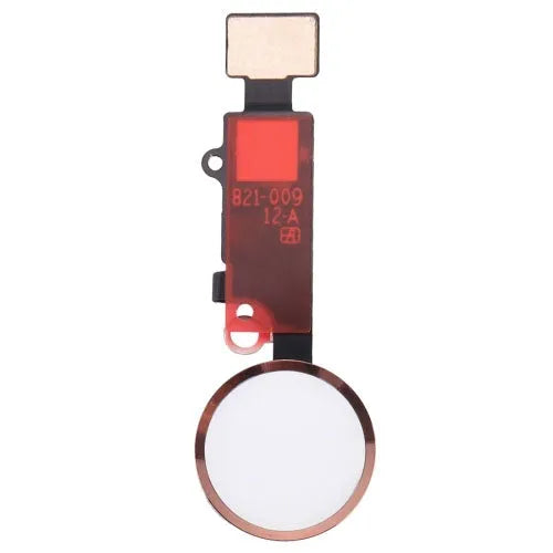 Home-knop flexkabel zonder Touch ID voor iPhone 8 Plus (goud)