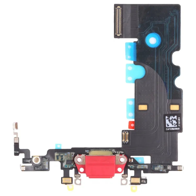 Oplaadpoort-flexkabel voor iPhone 8 (rood)