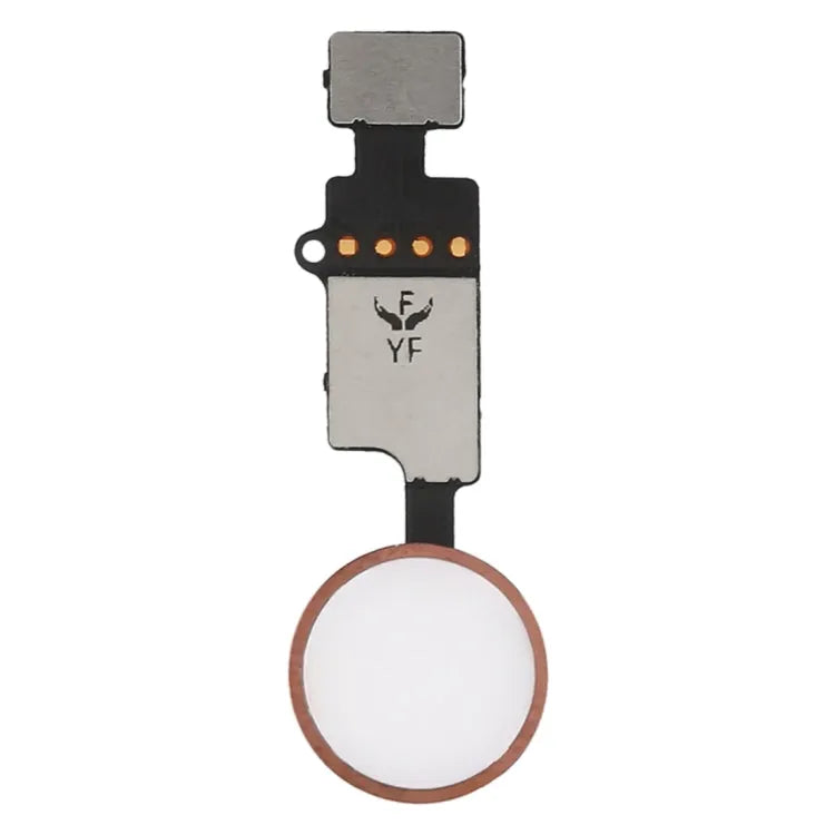 Home-knop 3e generatie met flexkabel voor iPhone 8 Plus 7 Plus 8 7 (roze)