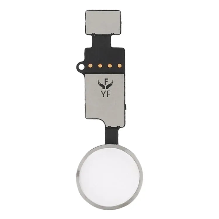 Home-knop 3e generatie met flexkabel voor iPhone 8 Plus 7 Plus 8 7 (zilver)
