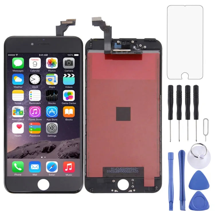 TFT LCD-scherm met digitizer en frame voor iPhone 6 Plus (zwart)