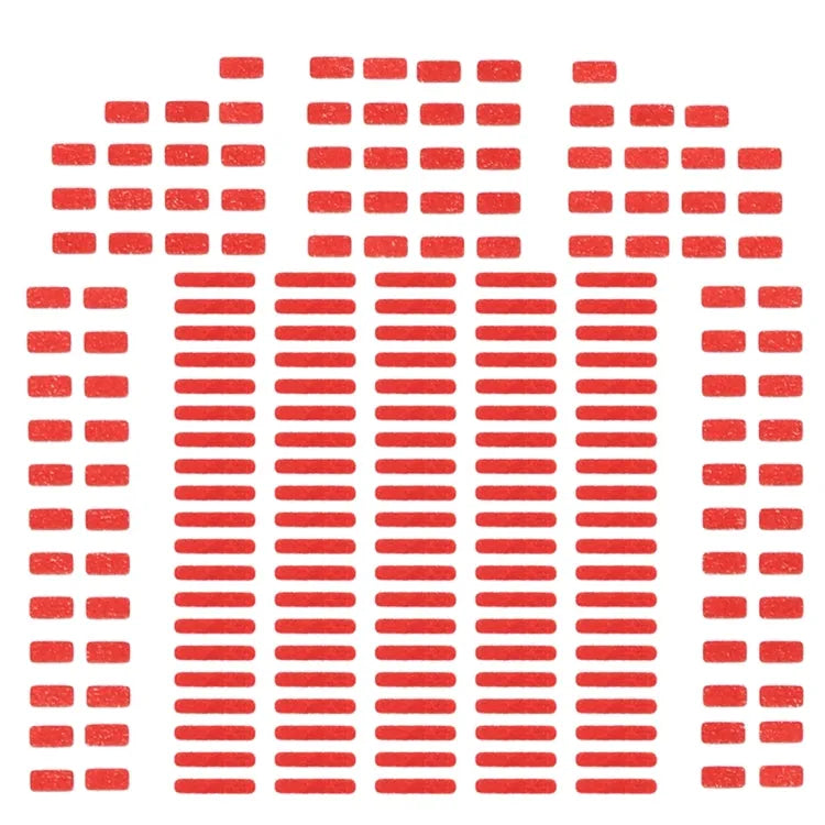 Waterschade-indicatorstickers voor moederbord voor iPhone 8 en 8 Plus (100 sets)