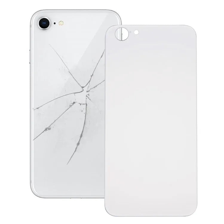 Glazen achterkant voor iPhone 8 (zilver)