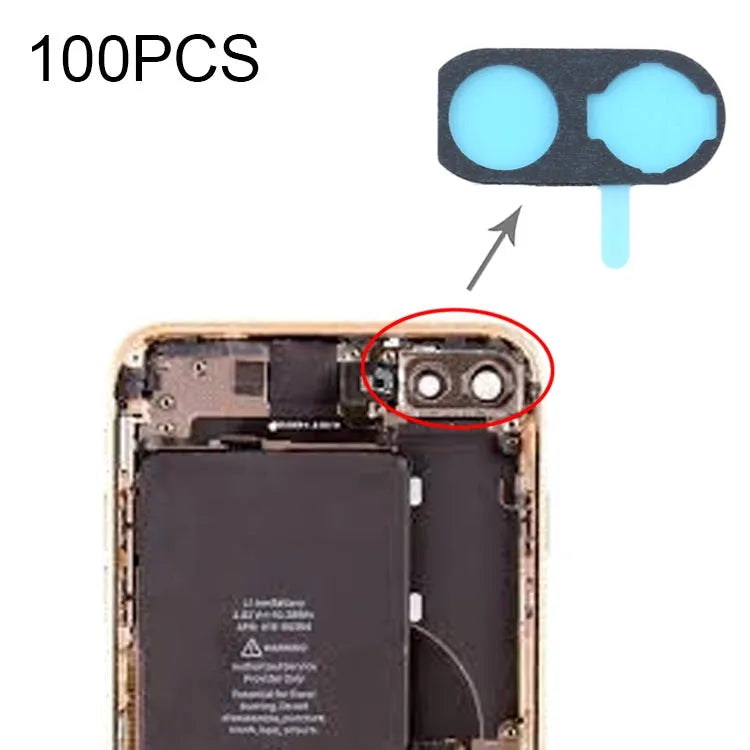 Schuim-pad voor achtercamera voor iPhone 8 Plus (100 stuks)