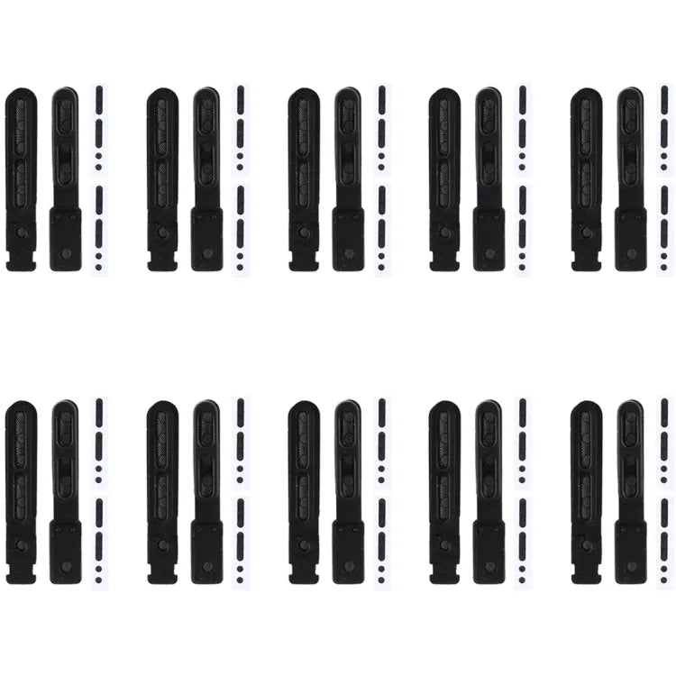 Stofgaasjes voor microfoon en oorluidspreker voor iPhone 8 Plus (10 stuks)