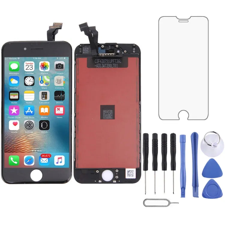 TFT lcd-scherm met digitizer en frame voor iPhone 6 (zwart)