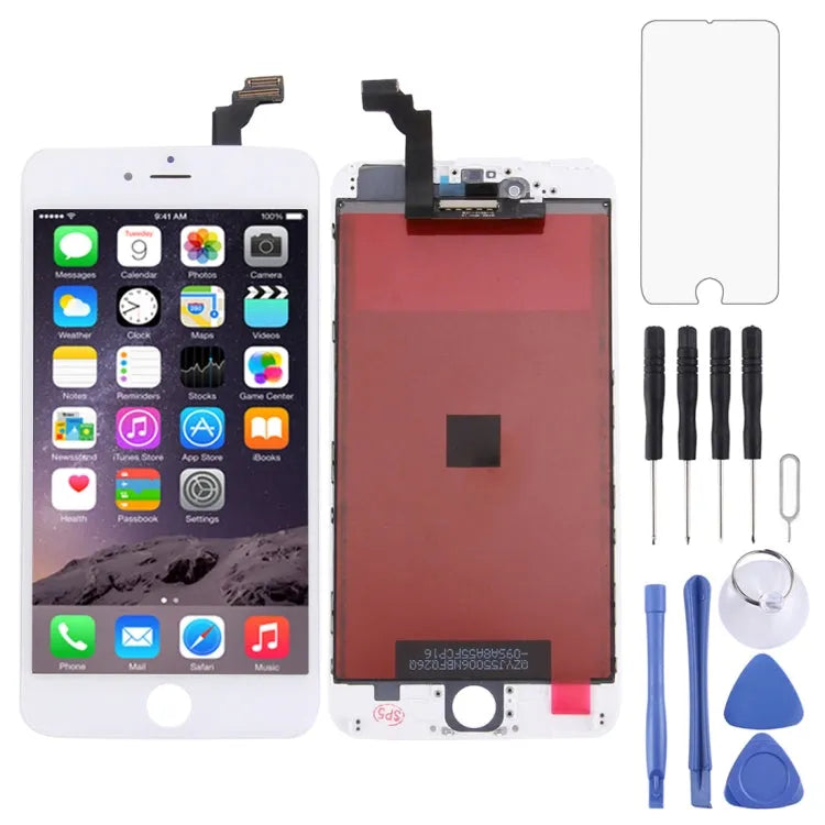 TFT lcd-scherm met digitizer en frame voor iPhone 6 Plus (wit)