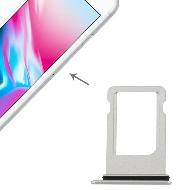 Simkaarthouder voor iPhone 8 (zilver)