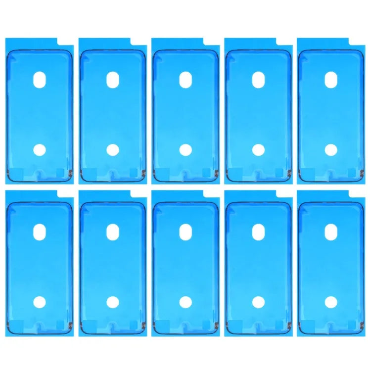 Waterdichte lijmstickers voor lcd-frame voor iPhone 8 zwart (10 stuks)