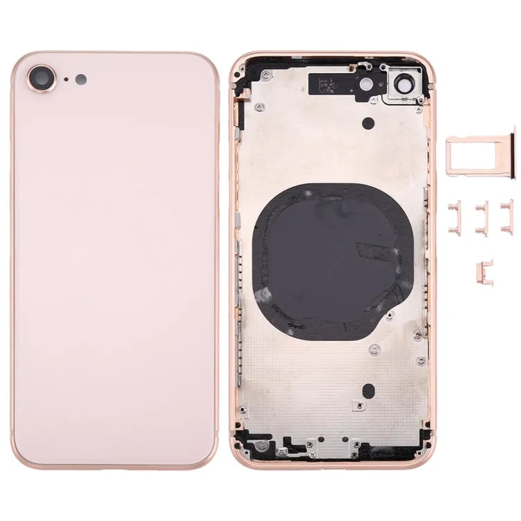 Achterkant behuizing voor iPhone 8 (rosegoud)