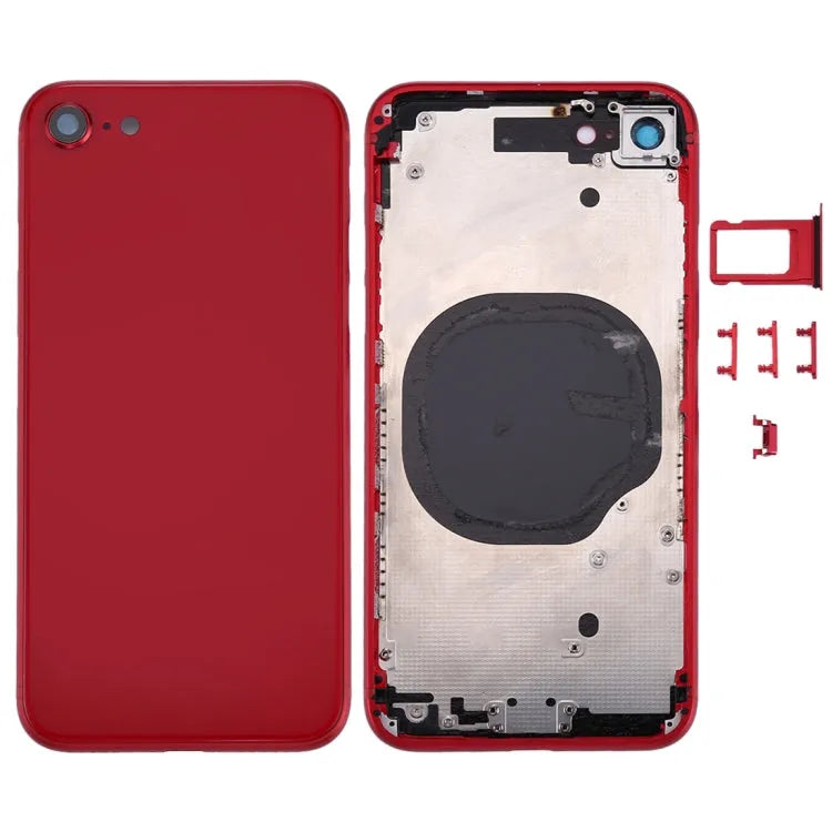 Achterkant behuizing voor iPhone 8 (rood)
