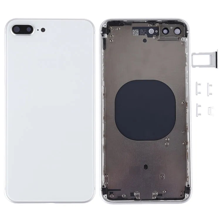 Achterkant behuizing voor iPhone 8 Plus (wit)