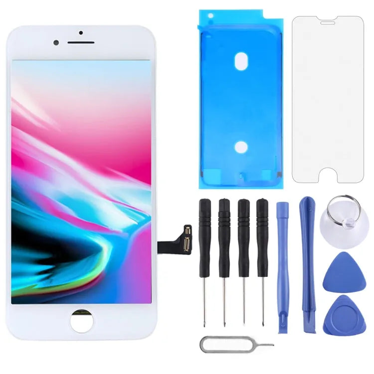 Origineel LCD-scherm met digitizer voor iPhone 8 (wit)