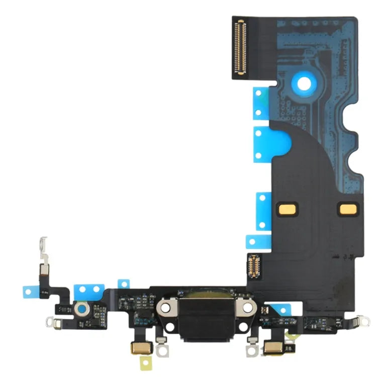 Oplaadpoort flexkabel voor iPhone 8 (zwart)