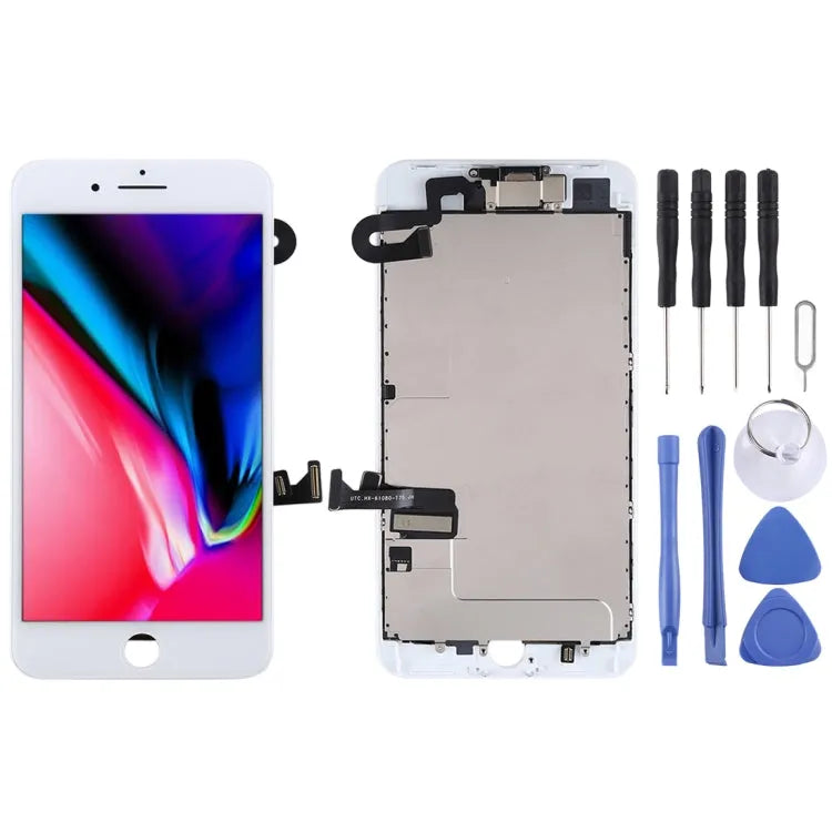 TFT LCD-scherm met digitizer voor iPhone 8 Plus (wit)