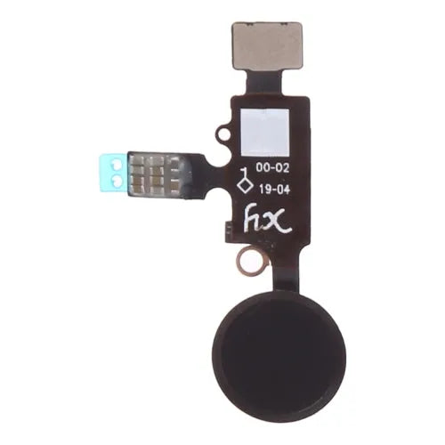 Homeknop tweede generatie met flexkabel voor iPhone 8 Plus / 8 / 7 Plus / 7 (zwart)