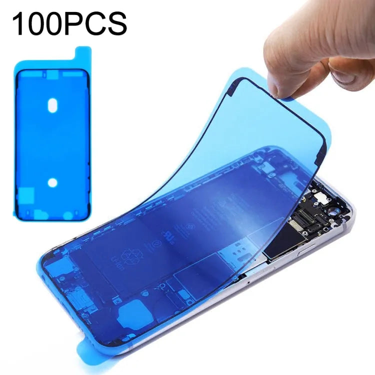100 stuks LCD-framebezel waterdichte stickers voor iPhone X