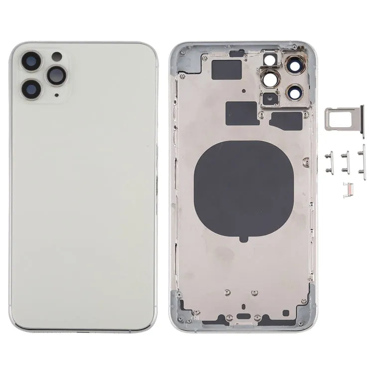 Achterbehuizing compleet voor iPhone 11 Pro Max (zilver)
