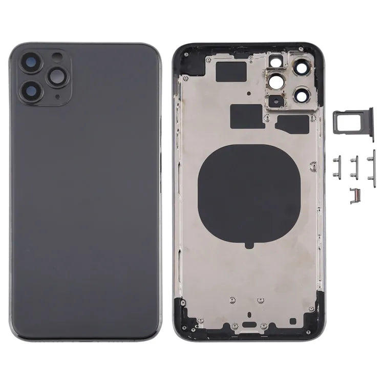 Achterbehuizing compleet voor iPhone 11 Pro Max (grijs)
