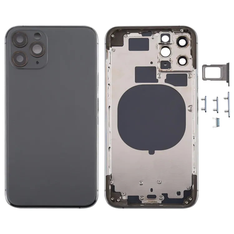 Achterbehuizing compleet voor iPhone 11 Pro (grijs)