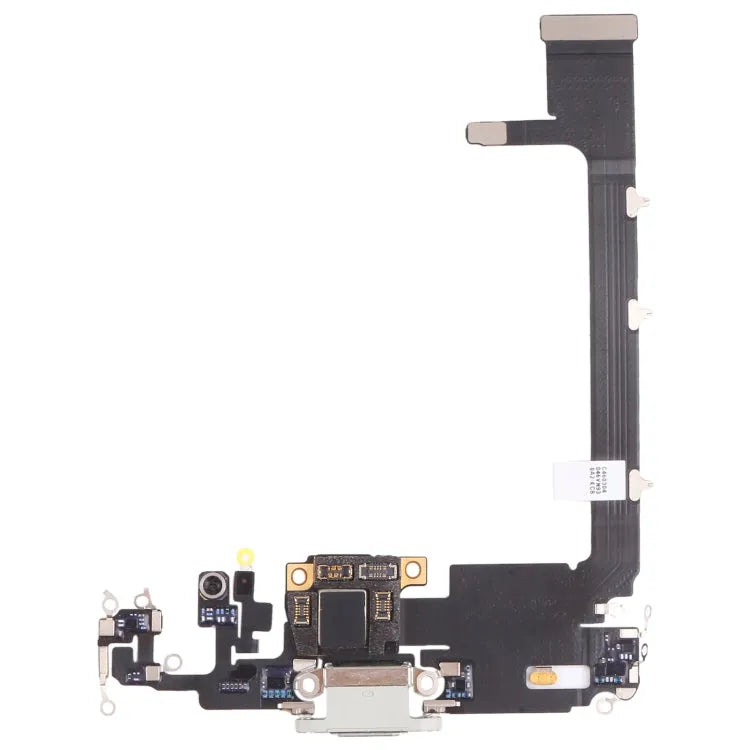 Oplaadpoort-flexkabel voor iPhone 11 Pro Max (wit)