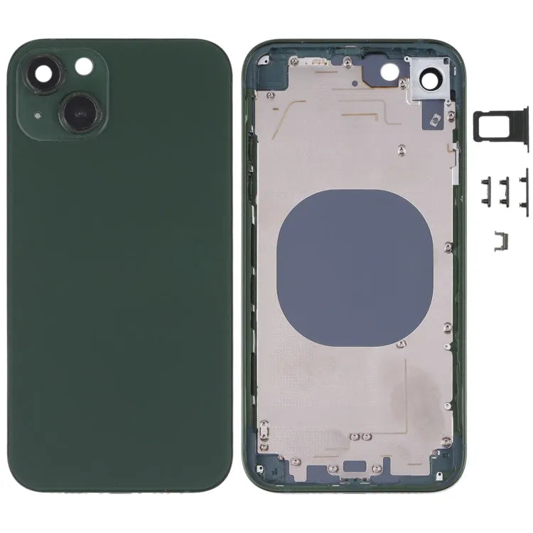 Achterbehuizing met design van iPhone 13 voor iPhone XR (groen)
