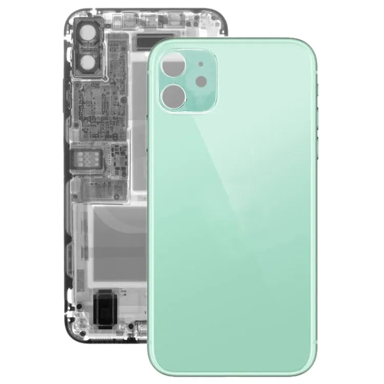 Glazen achterklep voor iPhone 11 (groen)