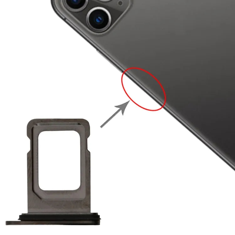 Dual-simkaartlade voor iPhone 11 Pro Max / 11 Pro (middernachtgroen)