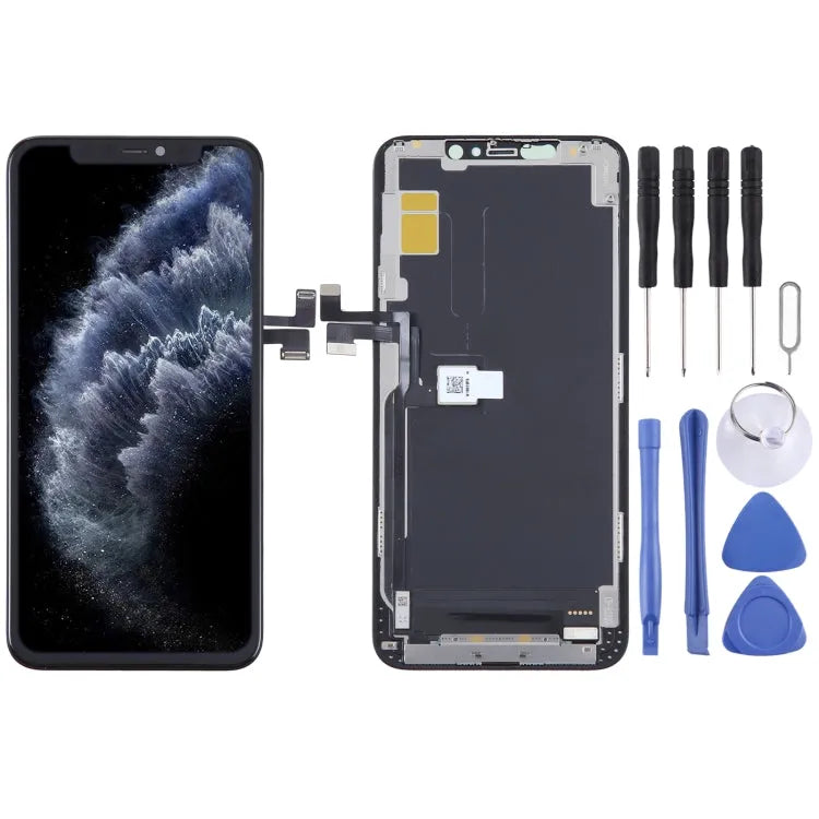 Zacht OLED-scherm met digitizer voor iPhone 11 Pro Max (volledige module)