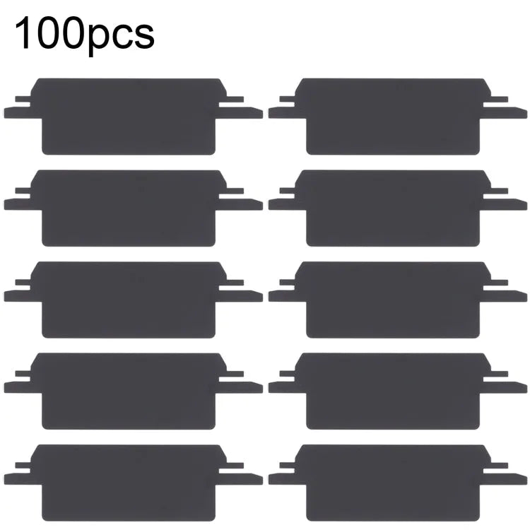 Zwarte plakstrips voor batterij iPhone 11 Pro (100 sets)
