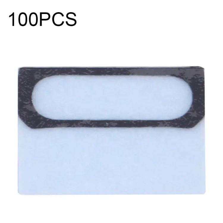 100 stuks rubberen pad oplaadpoort voor iPhone X / XS / XS Max / 11 / 11 Pro / 11 Pro Max