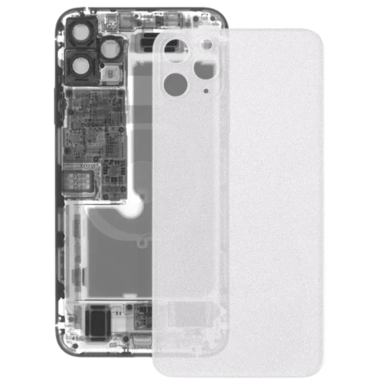 Achterkant van matglas voor iPhone 11 Pro (transparant)