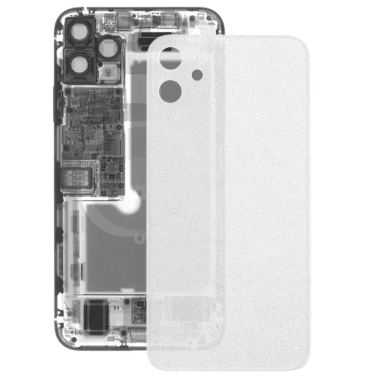 Achterkant van matglas voor iPhone 11 (transparant)