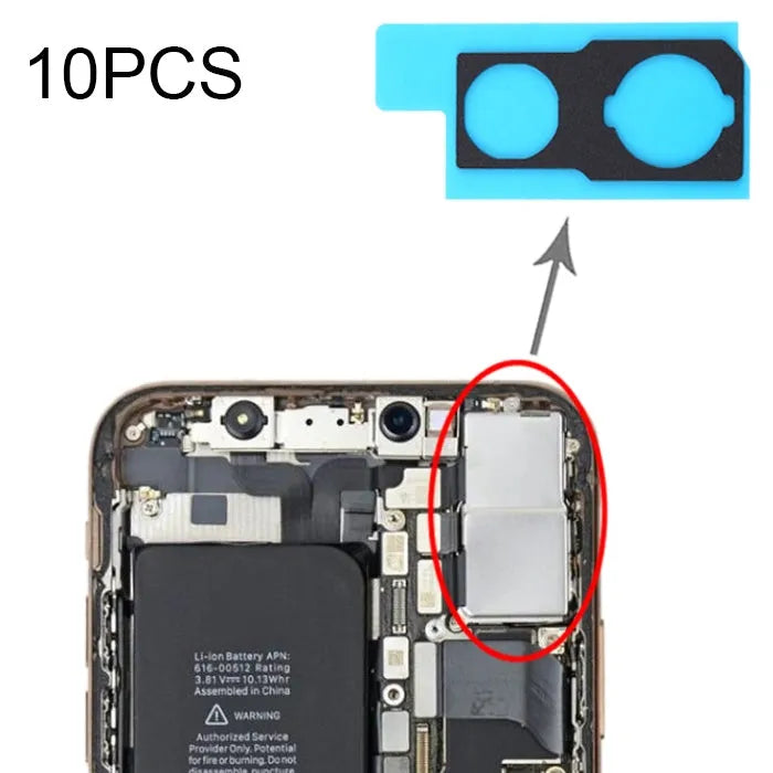 Stofdichte sponspad voor achtercamera voor iPhone 11 (10 stuks)