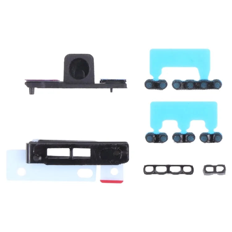 Luidspreker-stofmesh voor iPhone 11 (zwart, 10 stuks)