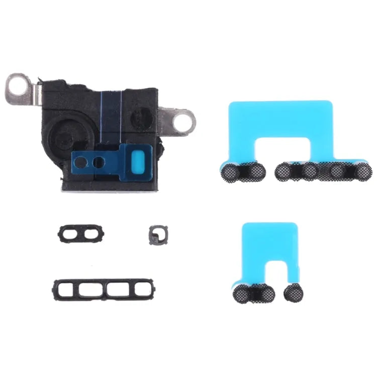 Luidspreker-stofmesh voor iPhone 11 Pro (zwart, 10 stuks)